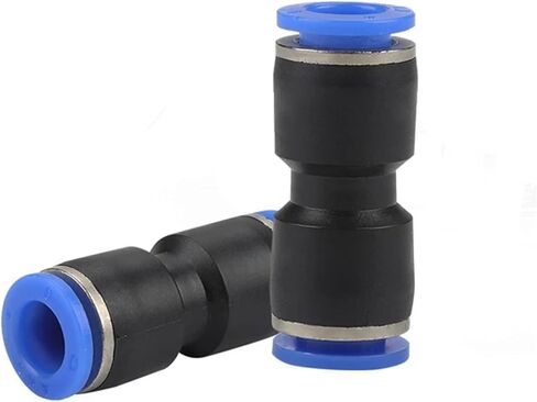 10pcs التركيبات الهوائية تركيب pu 4mm-16mm هواء أنبوب خرطوم الماء دفع في موصلات بلاستيكية سريعة الغاز (PU10 (10pcs)) in Kuwait