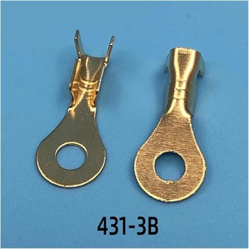 20 PCS حلقة الربط التلقائي جولة الجعة الفضفاضة الأسلاك الأسلاك النحاس مفتوحة الأنف DJ431-3B DJ431-4B (12 ب أنثى) in Saudi Arabia