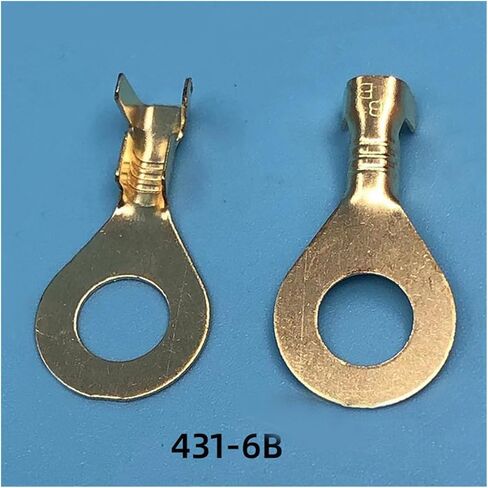 20 PCS حلقة الربط التلقائي جولة الجعة الفضفاضة الأسلاك الأسلاك النحاس مفتوحة الأنف DJ431-3B DJ431-4B (12 ب أنثى) in Saudi Arabia