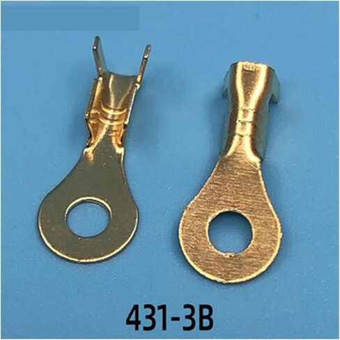 20 PCS حلقة الربط التلقائي جولة الجعة الفضفاضة الأسلاك الأسلاك النحاس مفتوحة الأنف DJ431-3B DJ431-4B (12 ب أنثى) in Saudi Arabia