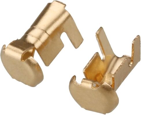 20 PCS Automotive Brass Tyco Wiring Harness Connector Crimp Terminal Fuse, Holder Button Contact DJ9007A G45 in Kuwait