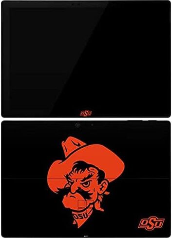 Skinit Decal Tablet Skin Compatible with Surface Pro 7 - Officially Licensed Oklahoma State University Orange Jersey Design in Saudi Arabia