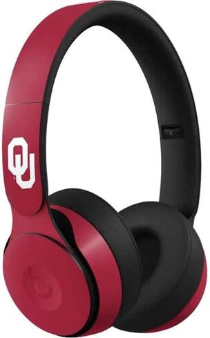 Skinit Decal Audio Skin Compatible with Beats Solo Pro - Officially Licensed University of Oklahoma Basketball Design in Saudi Arabia