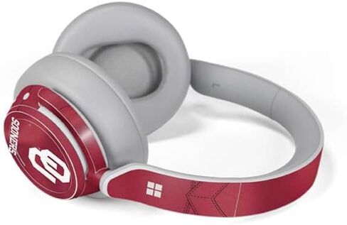 Skinit Skinit Audio Audio Skin متوافق مع سماعات الرأس السطحية - جامعة أوكلاهوما Sooners Chevron Design in Saudi Arabia