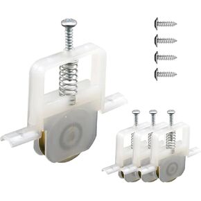 4 Pack Sliding Screen Door Roller Wheels,Steel Ball Bearing Replacement for B691 & B695,Fits for Columbia Doors in Saudi Arabia