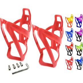 Revere Ultra-Light Bike Water Bottle Holder – Durable Bicycle Bottle Cage for Road, MTB, & Mountain Bikes – 2-Pack with Screws & Installation Tool – Premium Cycling Accessories (Green/Black) in Saudi Arabia