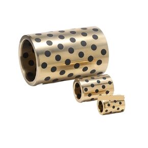 1pcs النحاس الذاتي تشحيم الجرافيت النحاس الأكمام زيت حرة جلبة جلبة غلبة الغلبة تحمل i.d. 18/20/25/30/35/40 مم (25x35x50mm) in Kuwait