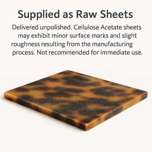 Cellulose Acetate Tortoise Sheets,1/10", Brilliant Pattern & Gloss After Polish, Ideal for Eyewear, Guitar Picks, Instrument Inlays, Jewelry & Crafts, Laser & CNC Friendly (Burgundy Cream, 12"x8") in Kuwait