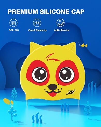 ZIONOR Kids Swim Goggles with Swim Cap, G1 MINI SE Anti-fog Swimming Goggles with Swimming Cap for Kids in Kuwait