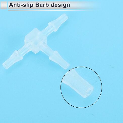 4 PCS Blasty خرطوم Barb Fitting 1/16 "T 3 Way Replicer Coint Clear PP in Saudi Arabia