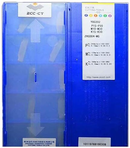 ZCC CT 100 ٪ ZRGD ZRGD04 Mg ZRGD04-MG YBG302 CNC Holder Grooving أداة Carbide in Kuwait