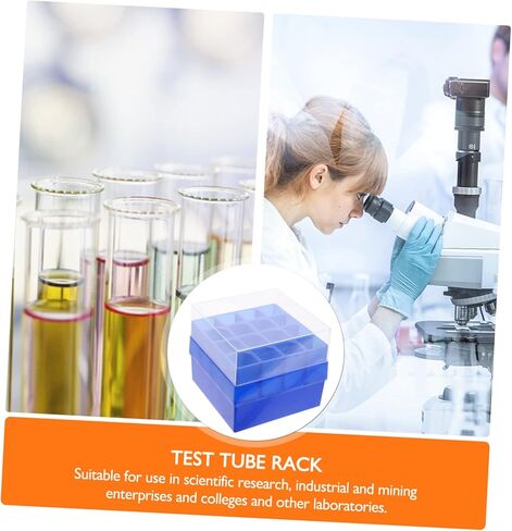 صندوق تخزين الفريزر للاختبار أنابيب Microcentrifuge أنبوب رف ليد لاستخدام المختبر لتوفير المساحة للبحث و in Kuwait