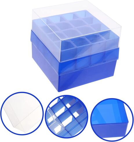صندوق تخزين الفريزر للاختبار أنابيب Microcentrifuge أنبوب رف ليد لاستخدام المختبر لتوفير المساحة للبحث و in Kuwait