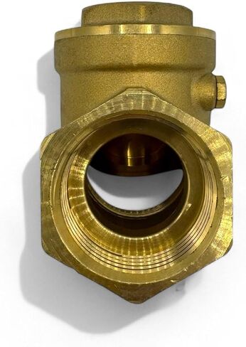 صمام فحص الأرجوحة النحاسية لمنع تدفق المياه | طريقة واحدة تحقق الصمام | أنثى إلى أنثى الاتصال (1 ") in Kuwait