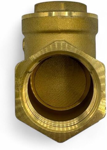 صمام فحص الأرجوحة النحاسية لمنع تدفق المياه | طريقة واحدة تحقق الصمام | أنثى إلى أنثى الاتصال (1 ") in Kuwait