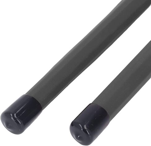 1 Pair Drum Stick Brushes,Bamboo Hot Rods Drumsticks for Small Venue and Acoustic Performances(Black) in Saudi Arabia