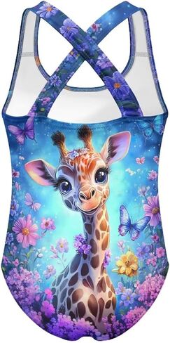 Upetstory One Piece Swimsuit for Girls Kids Size 5-14 Summer Bathing Suit in Saudi Arabia