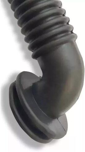 2Pcs 25MMx25MM Car Wire Harness Door Tube Dust-Proof Tube Black Rubber Tube in Saudi Arabia