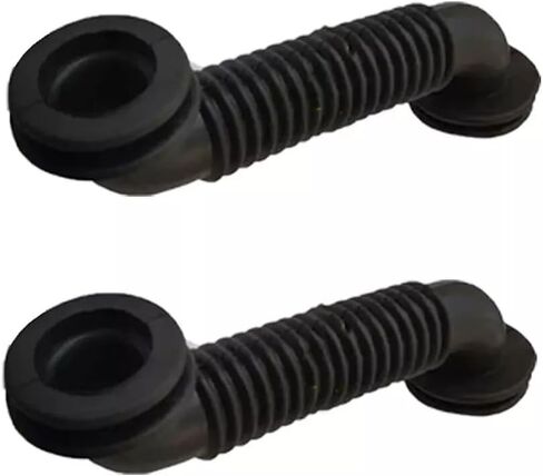2Pcs 25MMx25MM Car Wire Harness Door Tube Dust-Proof Tube Black Rubber Tube in Saudi Arabia