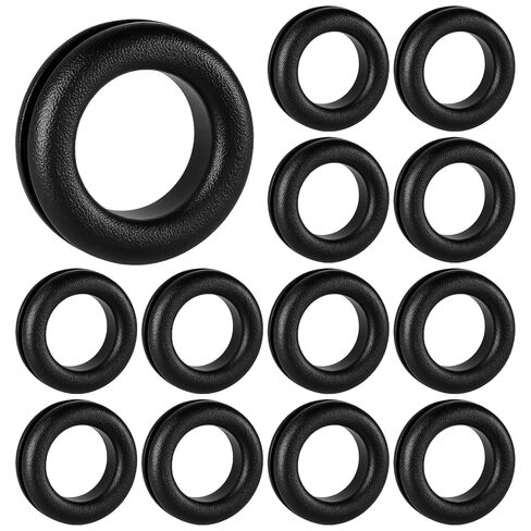 20 PCS 1 بوصة الحلقات المطاطية ، 3/4 "معرف جوفاء جروميت ثقب من الأسلاك FILWALL SLACE O RING GASHER GROMMETS FOR in Saudi Arabia