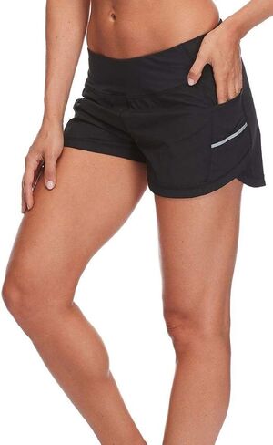 Body Glove Active Women's Buck UP Loose FIT Activewear Short, Black, Small in Saudi Arabia