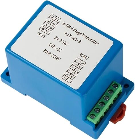 جهاز إرسال استشعار الجهد 3P3W AC 0-500V 0-400V 0-300V 0-200V RS485 مستشعر الجهد DC24V (الإدخال 0-10V) in Saudi Arabia