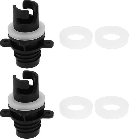 2PCS Paddle Board Pump Adapter with 3 Size Washers for Connecting to a Paddle Board Air Compressor Compatible with Halkey-Roberts 0.8x2.13Inch in Saudi Arabia