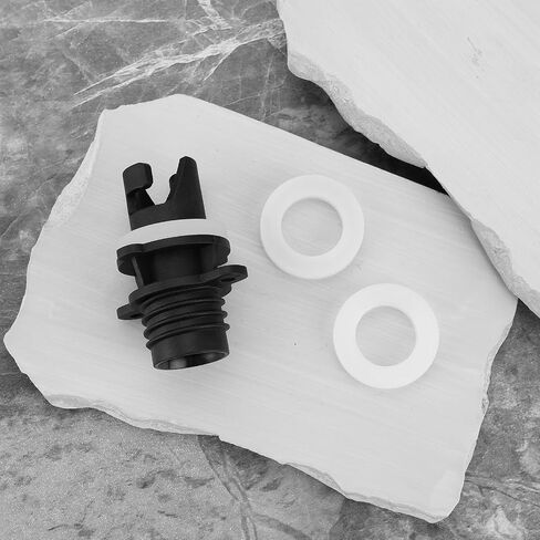 2PCS Paddle Board Pump Adapter with 3 Size Washers for Connecting to a Paddle Board Air Compressor Compatible with Halkey-Roberts 0.8x2.13Inch in Saudi Arabia