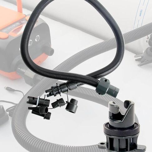 Electric Paddle Board Pump Air Pump Hose Adapter Kit with 6 Nozzles, Replace Parts for HT-723 HT-781 HT-789 HT-790 HT-782 in Saudi Arabia