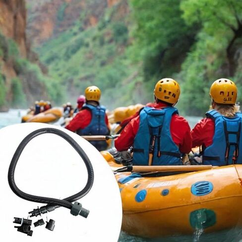 Electric Paddle Board Pump Air Pump Hose Adapter Kit with 6 Nozzles, Replace Parts for HT-723 HT-781 HT-789 HT-790 HT-782 in Saudi Arabia