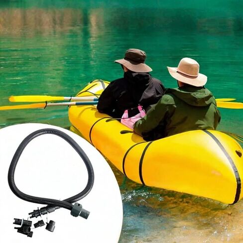 Electric Paddle Board Pump Air Pump Hose Adapter Kit with 6 Nozzles, Replace Parts for HT-723 HT-781 HT-789 HT-790 HT-782 in Saudi Arabia