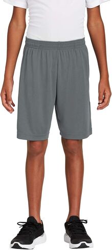 SPORT-TEK Youth PosiCharge Competitor Pocketed Short | Breathable Basketball Shorts for Boys & Girls, Athletic Fit in Saudi Arabia