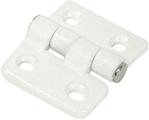 White Nylon Butt Hinge - 1-1/2in.L x 1-3/8in.W - #10(4) Fastener in Saudi Arabia