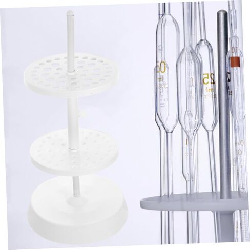 GLEAVI Laboratory Micropipette Holder Plastic Pipette Stand Rotatable Design for Enhanced Workflow Stable Structure for Lab Use in Saudi Arabia