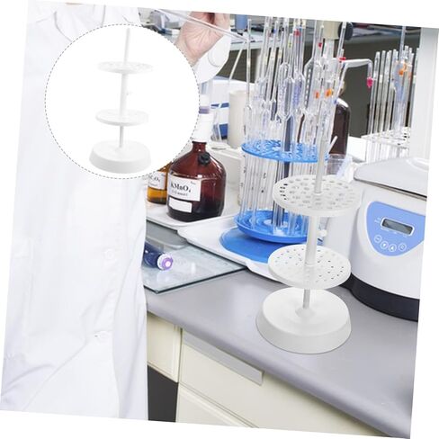 GLEAVI Laboratory Micropipette Holder Plastic Pipette Stand Rotatable Design for Enhanced Workflow Stable Structure for Lab Use in Saudi Arabia