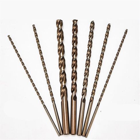 4mm-12mmx400mm Cobalt Long Drill Bit HSSCO M35 Parobolic Deep Hole Drilling for Stainless Alloy Steel Cast Iron 1Pcs(8mm 1pc) in Kuwait
