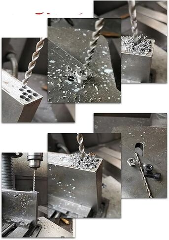 4mm-12mmx400mm Cobalt Long Drill Bit HSSCO M35 Parobolic Deep Hole Drilling for Stainless Alloy Steel Cast Iron 1Pcs(8mm 1pc) in Kuwait