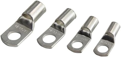 5 PCS SC 70-10 70-12 Wire Lug Terminal SC70 Bare Copper Battery Block Lug Hole 70mm Wire SC Type Crimp Cable Connector(SC70-8) in Saudi Arabia
