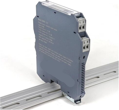 220V Power Supply Electric Signal Isolation 2 Inputs 2 Outputs 420Ma Analog Signal Isolator Loop Powered(0-10V IN-220V-0-20MA) in Kuwait