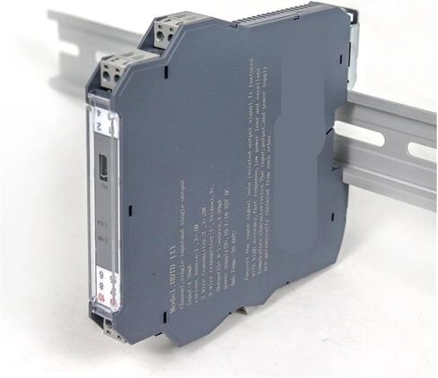 220V Power Supply Electric Signal Isolation 2 Inputs 2 Outputs 420Ma Analog Signal Isolator Loop Powered(0-10V IN-220V-0-20MA) in Kuwait