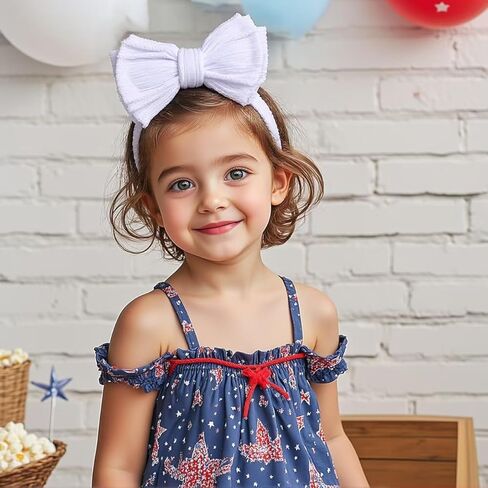 طفلة BOWS BOWS NELBORN BEADNED READSY DOUBLE DOPLAY ADDLERS FERDLERS (RED WIDE PLUE) in Kuwait
