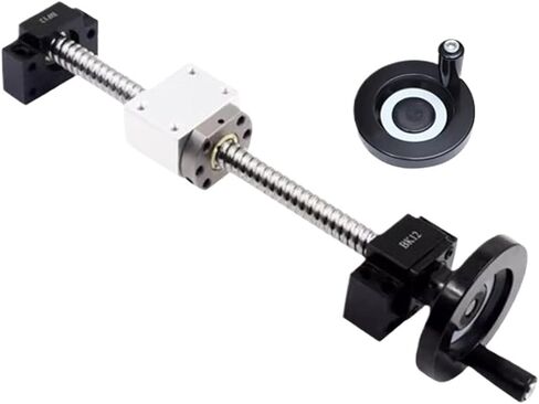 Double nut Ball Screw Control Machine Linear Rails 2pcs HGR15 Square Linear Guide+SFS1210 Ball Screw Set L150-1000mm+4pcs HGH15CA Carriages Blocks for Machine(850mm) in Saudi Arabia