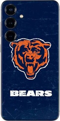 Skinit Decal Phone Skin Compatible with Galaxy A16 5G - Officially Licensed NFL Chicago Bears Double Vision Design in Saudi Arabia
