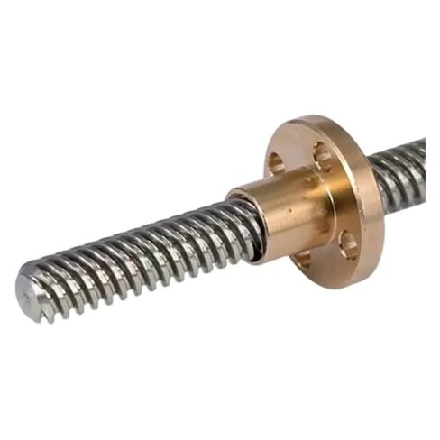 Linear Motion Ball Screw Precision Part 2pcs T8 Screw Screw Trapezoidal Screw Lead 2mm Engraving Machine Screw with Nut(950mm) in Kuwait