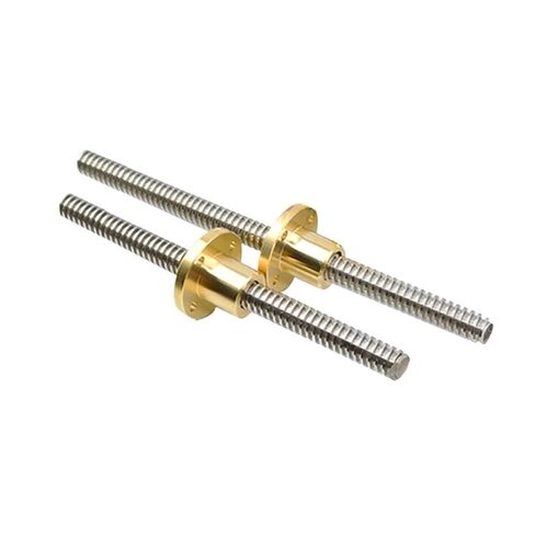 Linear Motion Ball Screw Precision Part 2pcs T8 Screw Screw Trapezoidal Screw Lead 2mm Engraving Machine Screw with Nut(950mm) in Kuwait