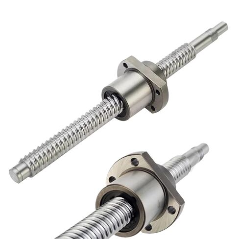 دبل جوز كرة التحكم برغي المسمار برغي الكرة C7 SFS1210 مع شفة كرة واحدة bkbf10 end machined (300mm) in Saudi Arabia