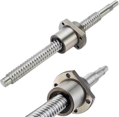 دبل جوز كرة التحكم برغي المسمار برغي الكرة C7 SFS1210 مع شفة كرة واحدة bkbf10 end machined (300mm) in Saudi Arabia
