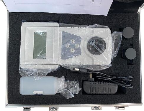 Handheld Turbidity Meter Digital Turbidimeter Turbidity Tester Turbidity Analyzer with Formazine Standard Turbidity Solution Range 0 to 200 NTU Minimum Indication 0.1 NTU in Saudi Arabia