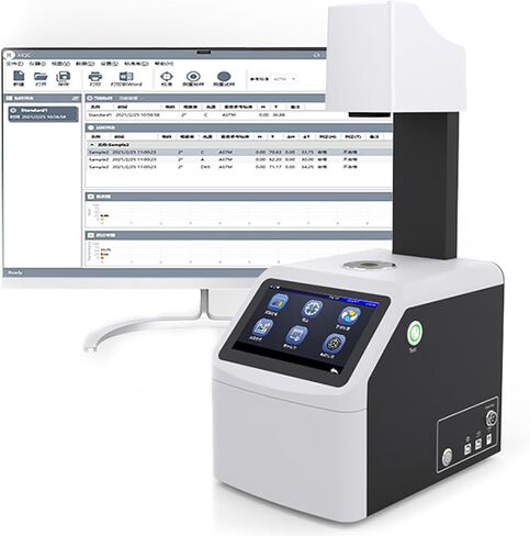 مقياس الإرسال المقياس لضوء الإرسال العداد الشفافية الرقمية مع عداد الضباب مع وظيفة طيف CIE ASTM Haze Transmittance Aperture 15mm التكرار 0.1 للألواح البلاستيكية شاشة تعمل باللمس in Saudi Arabia