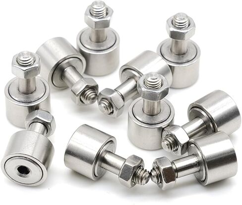1PCS CF4 KR12 CAM أتباع تحمل SUS304 منحنى الفولاذ المقاوم للصدأ محمل M4X12X20MM in Saudi Arabia